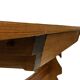Vintage Pinewood Dining Table Desk with Drawer 60s Design