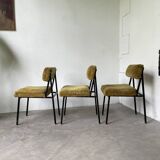 Set of three 50s chairs