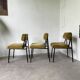 Set de trois chaises années 50