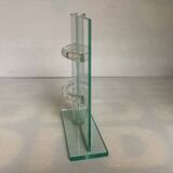 Thick glass soliflore vase design