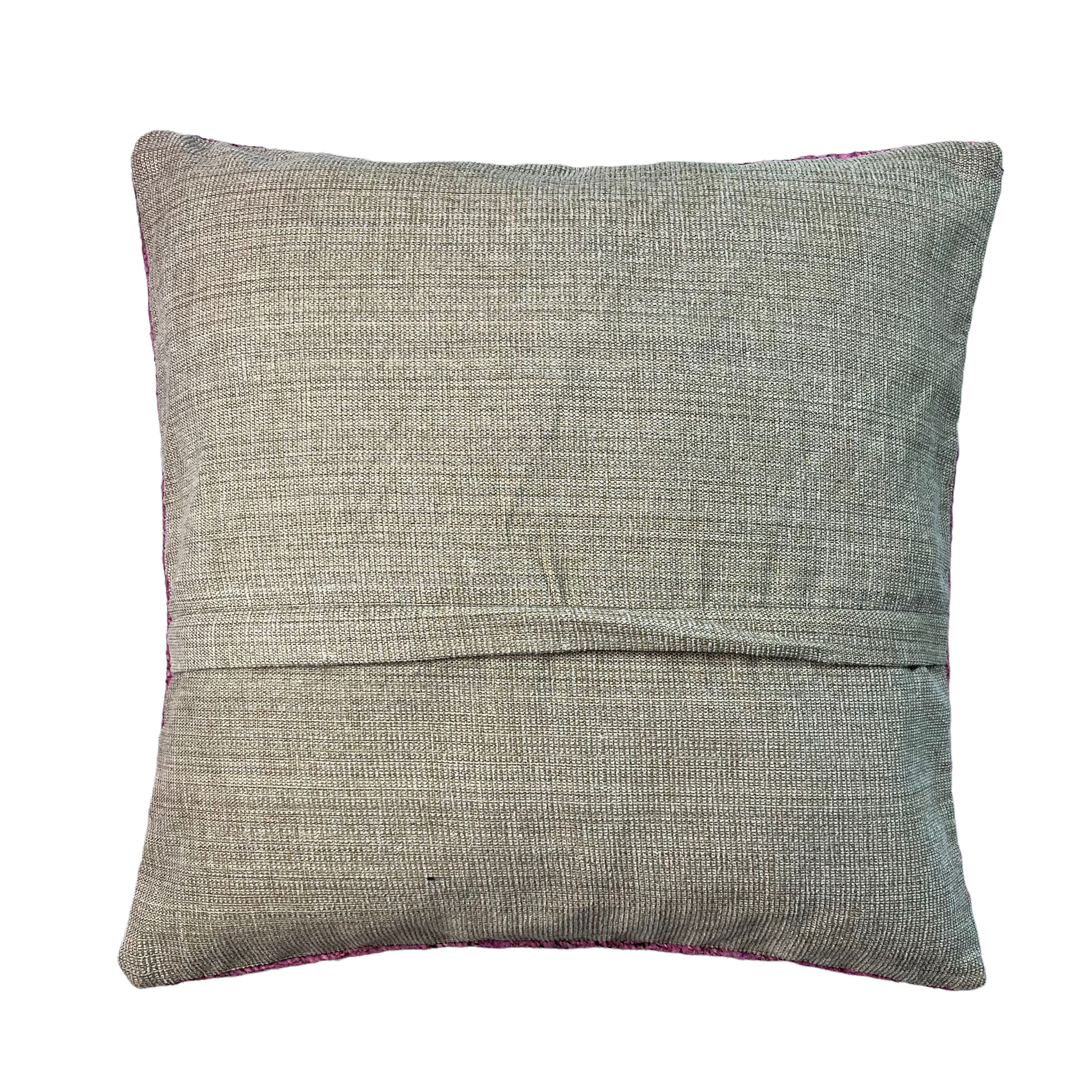 Vintage turkish kilim cushion cover 45x45 cm