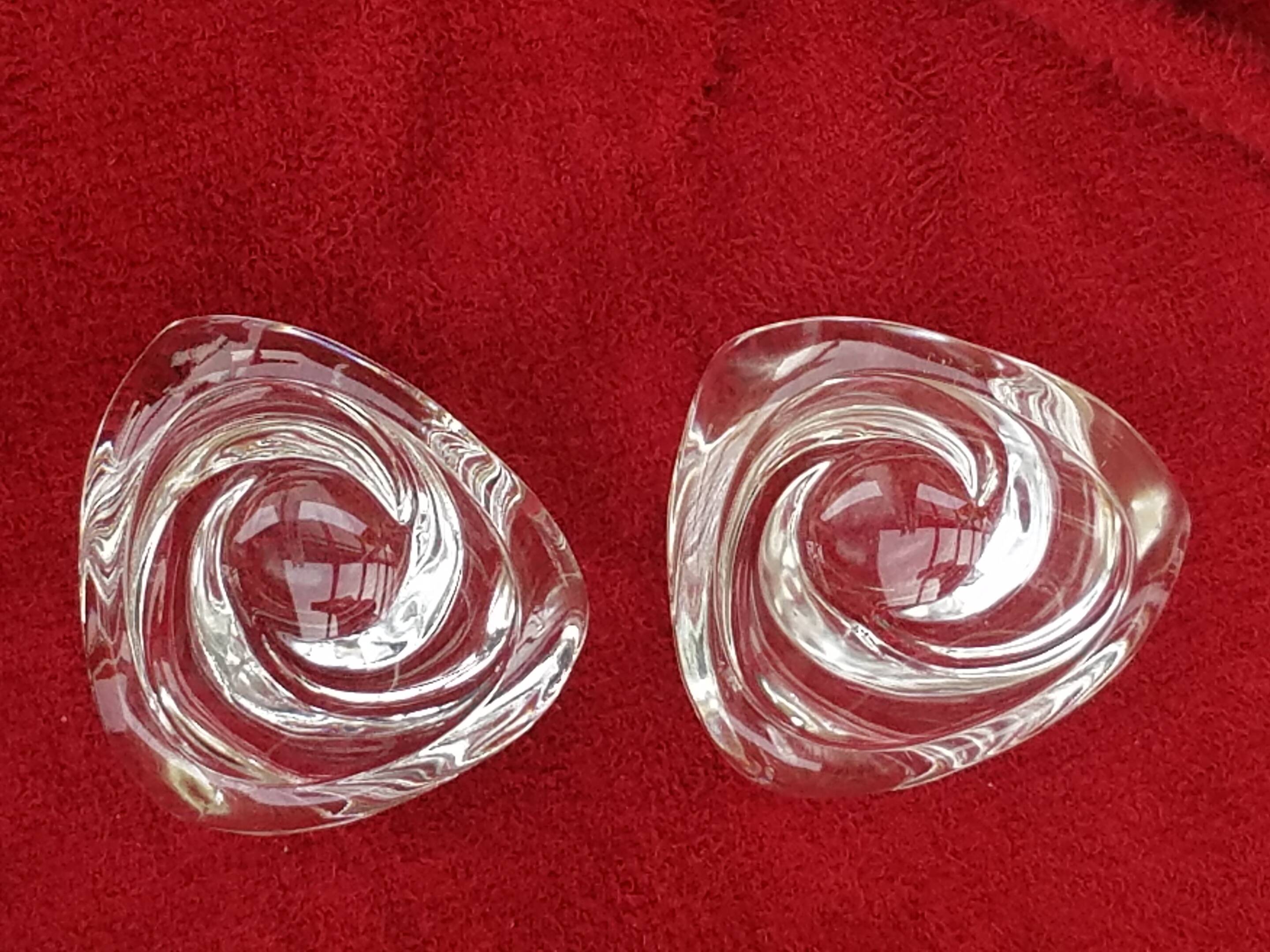 Crystal salt and pepper shaker set