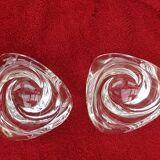 Crystal salt and pepper shaker set