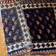 Ancient  carpet Persian Luri 58cm x 91cm 1890 s