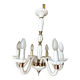 Vintage Murano chandelier in Venetian blown glass
