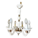 Vintage Murano chandelier in Venetian blown glass