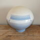 Covered pot flying saucer of the 70s