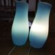 Duo de lampes mylonit – ikea lampes de table vintage en verre soufflé –