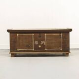 Painted Folk Art Bridal Chest
