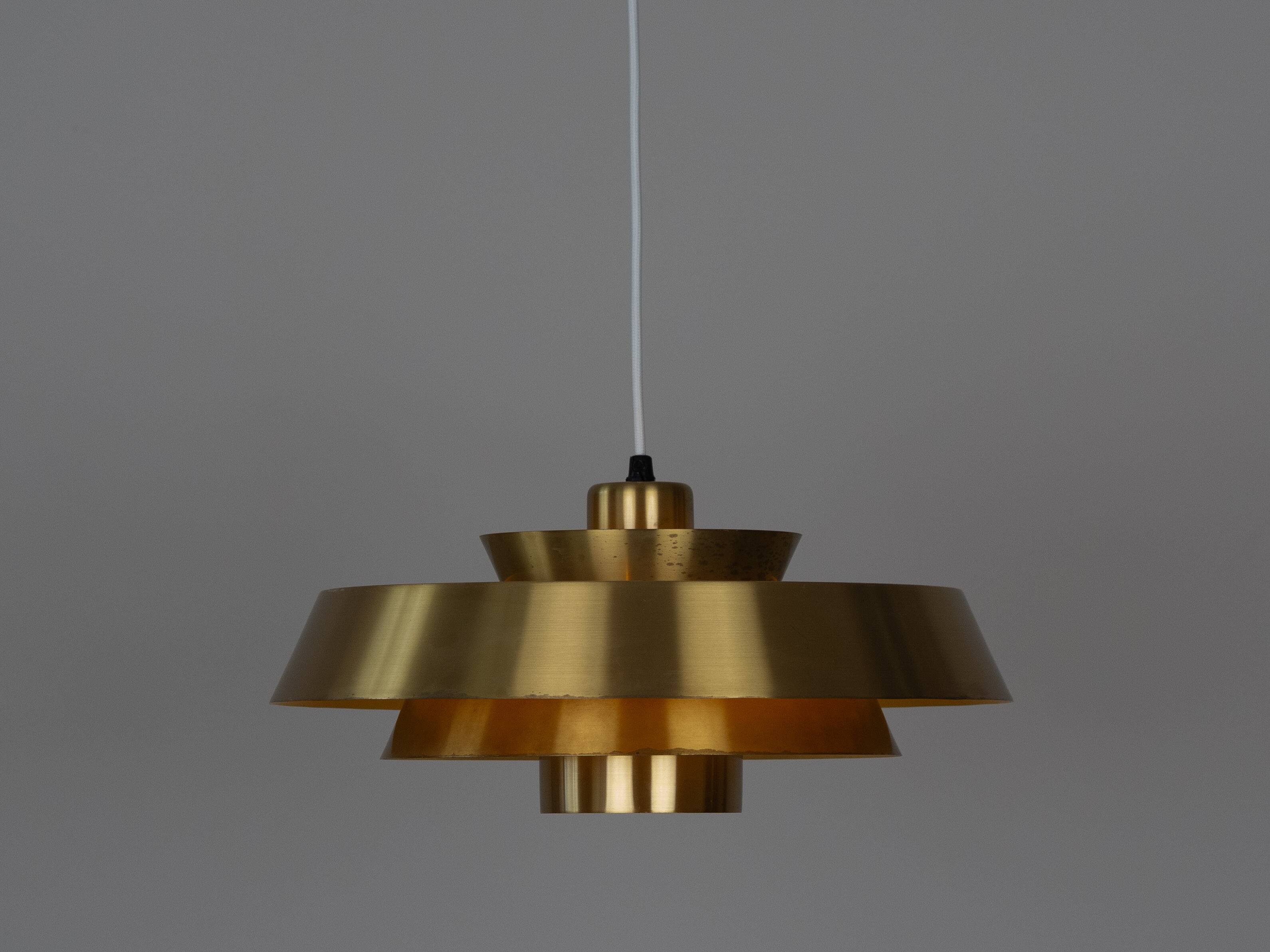 Suspension vintage danoise Nova par Jo Hammerborg, Fog og Morup, 1963