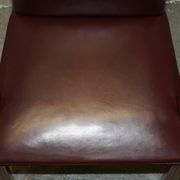 Carver office chair in Spencer House leather