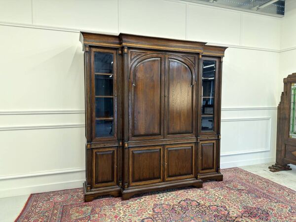 Bibliothèque de collection antique royale anglaise classique