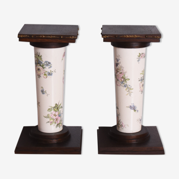 Two pedestals, early XXth