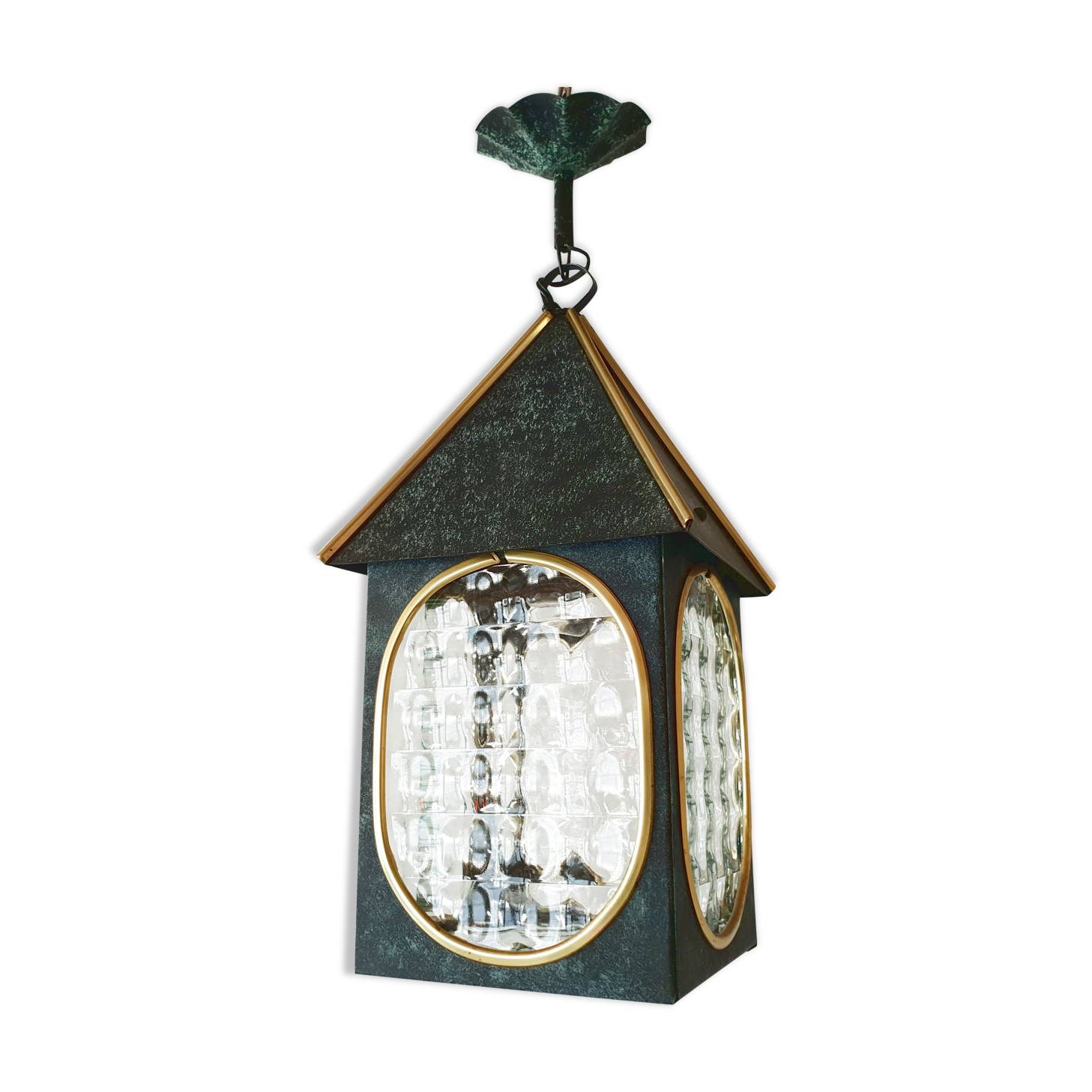 1950 vintage lantern suspension