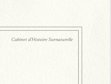 Chimera lithography animal engraving - the toupajou