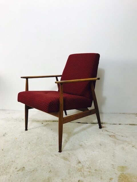 Armchair "Lisek" type 300-190 by H. Lis 1970s