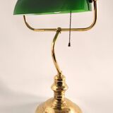 Lampe de banquier des années 80