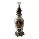 Pied de lampe en faience de gien décor renaissance 1876