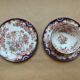 1 cup and two Sarreguemines porcelain saucers