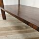 1950s Art Decò walnut coffee table