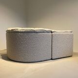 Modulair Vintage Bouclé Patchwork sofa by Desede, DS-11