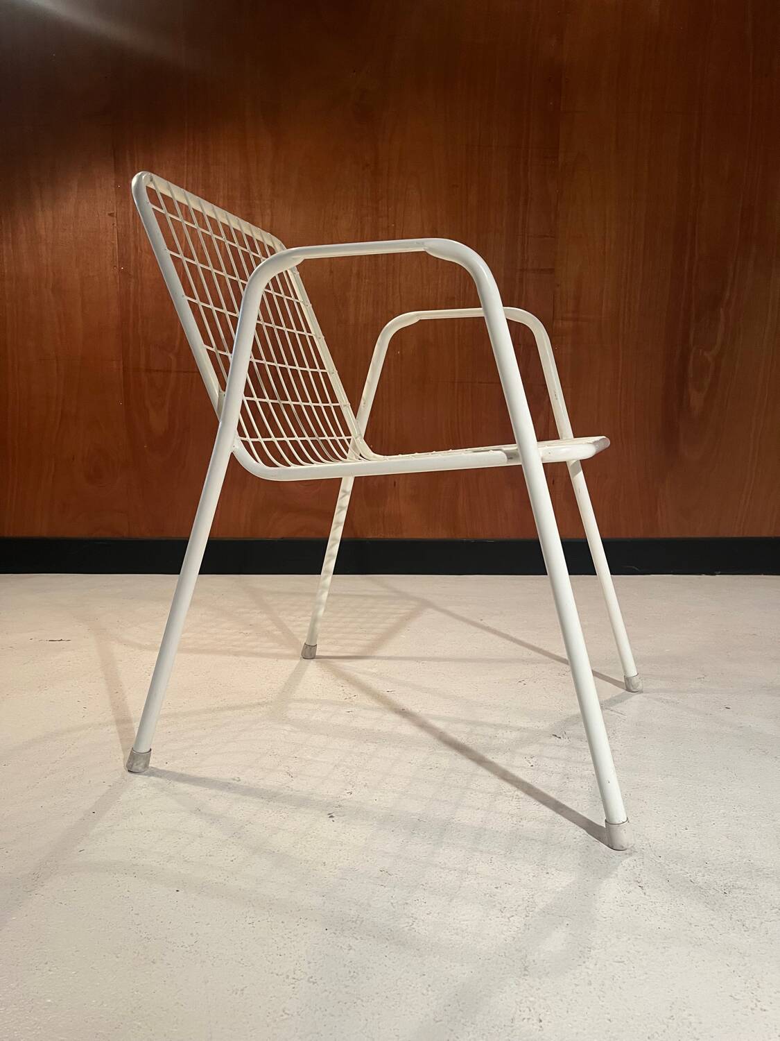 4 vintage Emu Rio chairs from Italy, 1970.