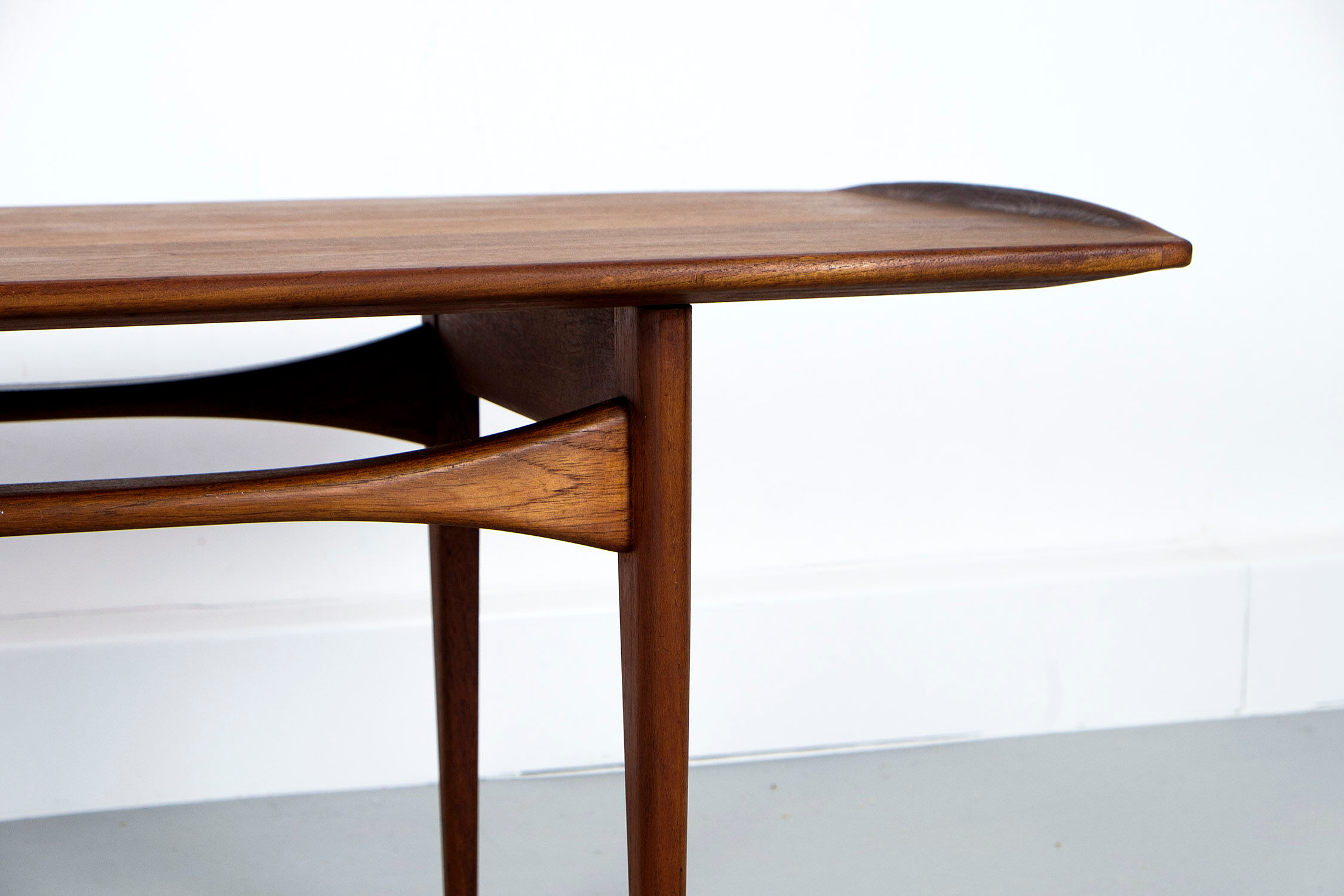 Fd503 teak coffee table by tove & edvard kindt-larsen for france & son, 1950