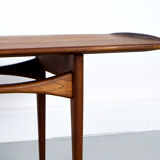 Fd503 teak coffee table by tove & edvard kindt-larsen for france & son, 1950