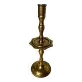 Antique bronze candlestick
