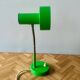 Lampe de chevet vert pomme vintage