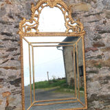 2499 Large mirror has parclosed late XIX
