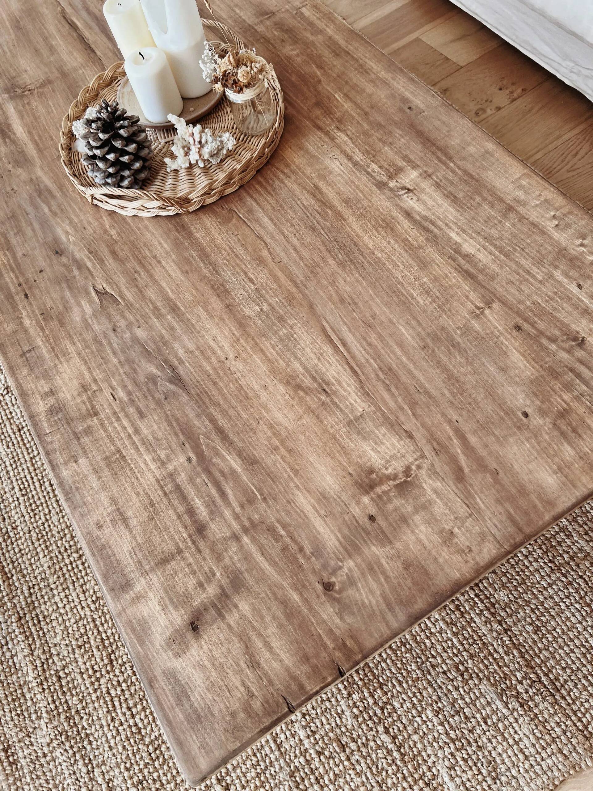 Renovated farmhouse coffee table