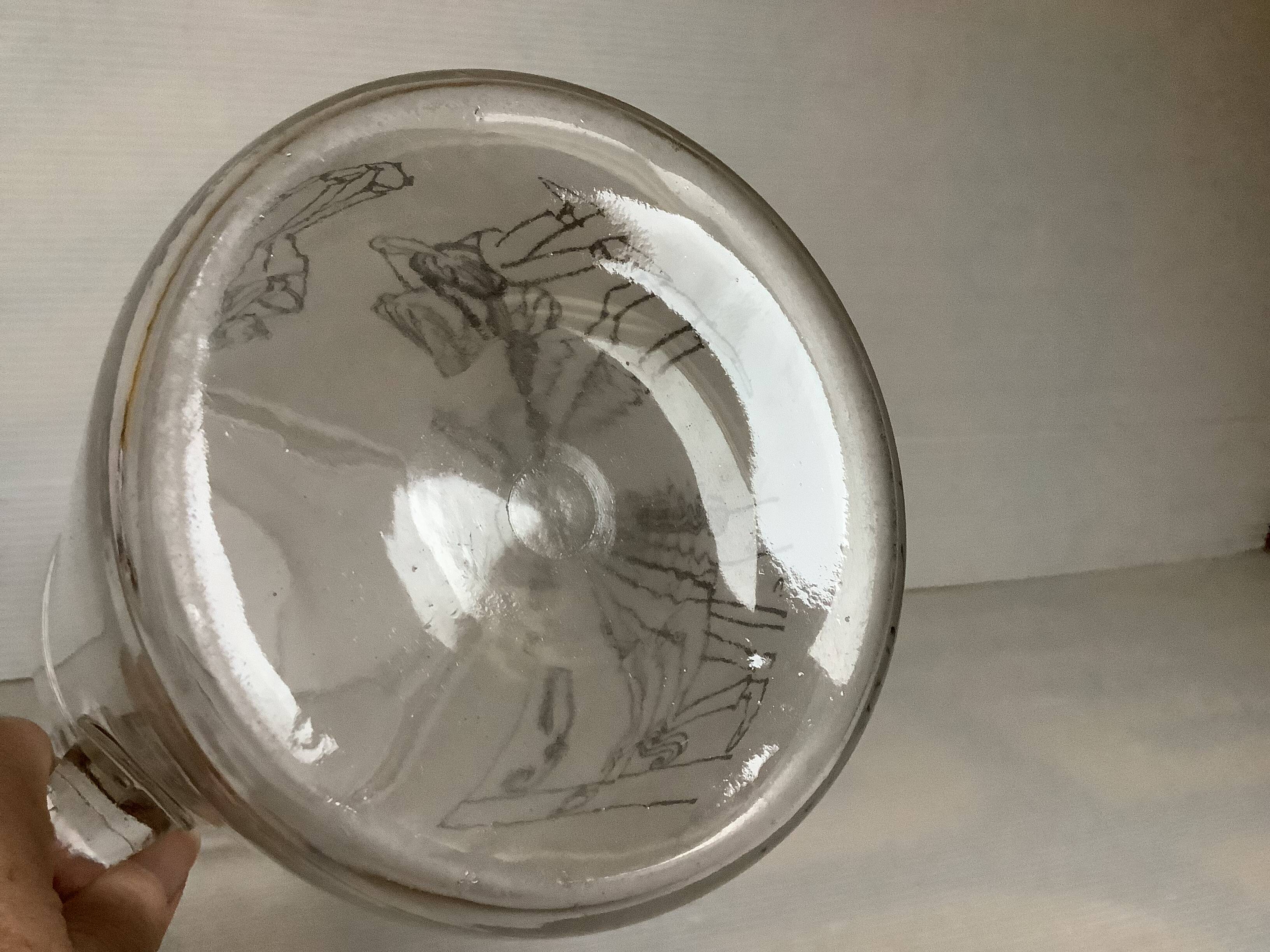 Orangeade service for musicians from the 60s