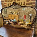 Louis XV style wooden mirror