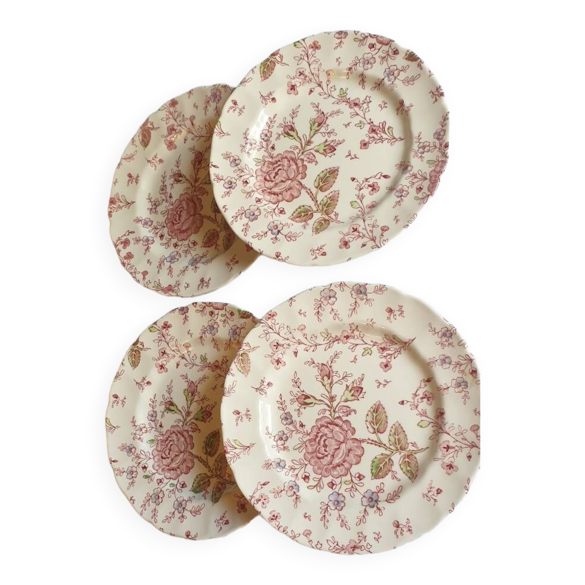 4 Assiettes anglaises by Johnson Bros