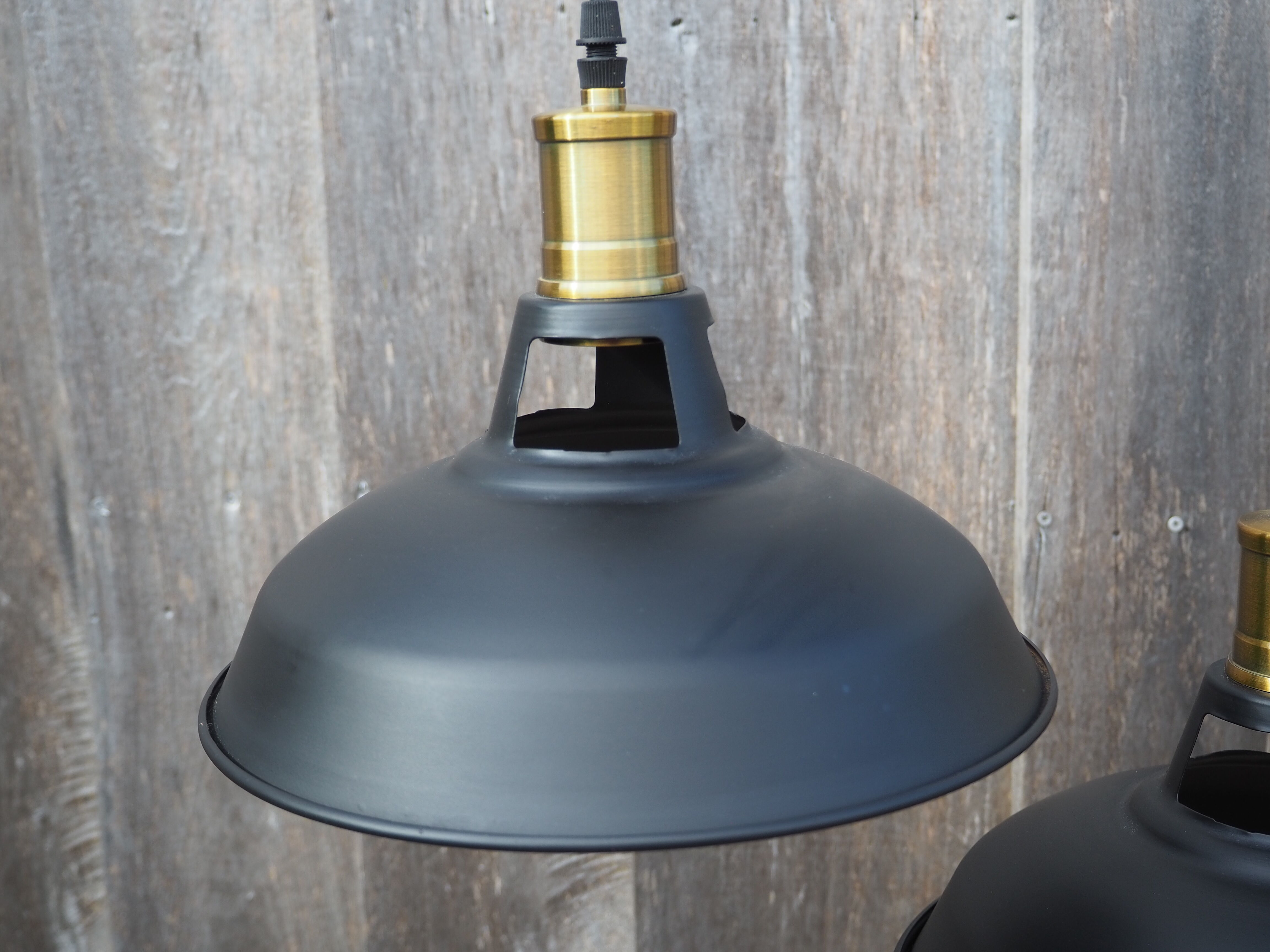 Pair of contemporary hanging Industrial style light