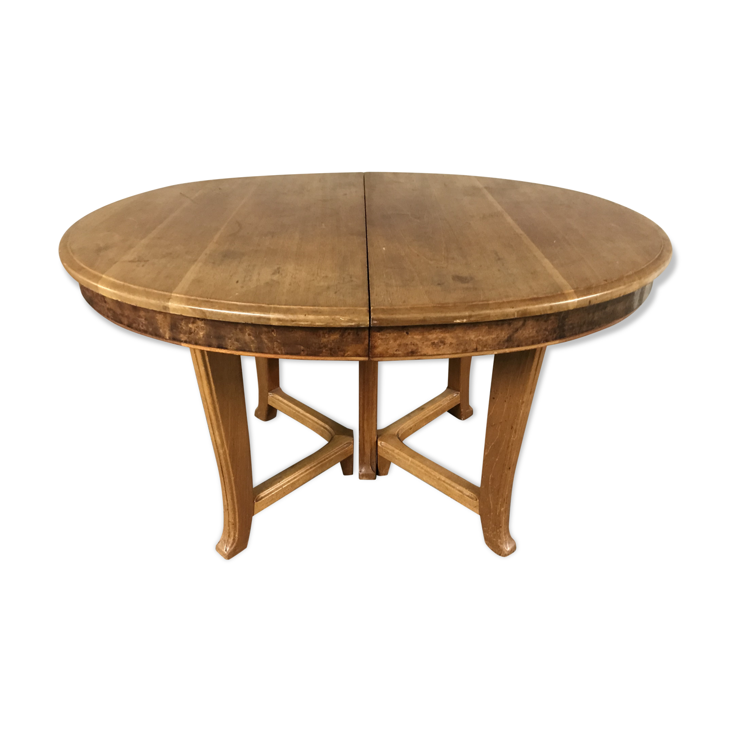 Dining table in art nouveau style 2 extensions