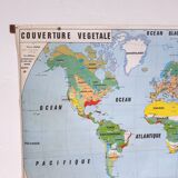 Vintage school map 1969