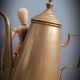 Brass coffee maker