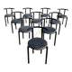 Series of postmodern chairs