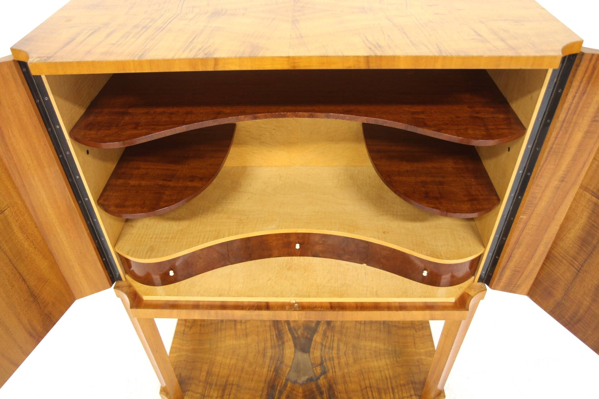 Scandinavian wooden bar cabinet, Swedish modern, Sweden, 1930