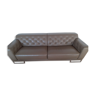 Leather sofa