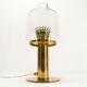Scandinavian lamp Hans-Agne Jakobsson brass and glass B 102