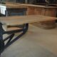 Fonte odesk and seamstress wall solid oak with removable seat 1930