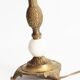 Vintage brass lamp foot