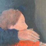 Portrait signed by Parizot from 1990