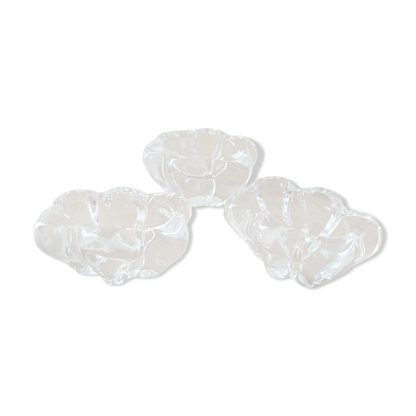 Daum crystal salters France