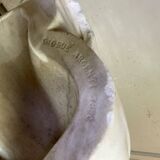 Buste en marbre de Carrare signé et daté Argenti Giosue 1886