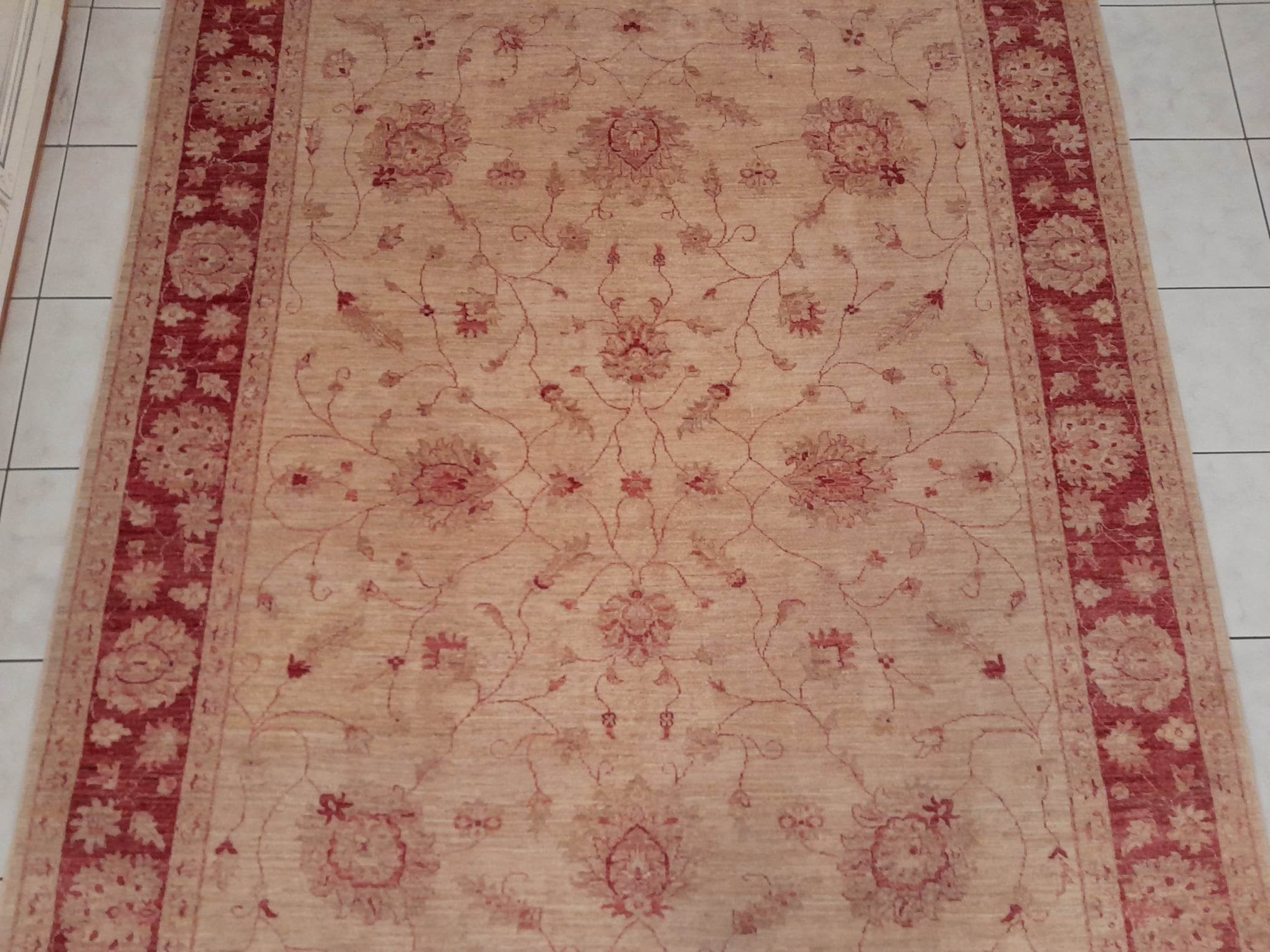 Chobi ziegler handmade rug 267x198cm