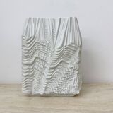 Rare Large Porcelain Rare White ‘Kaskade’ Vase – Martin Freyer for Rosentha